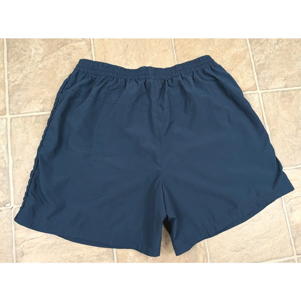 Ellesse Italia USA sz XL Swimming Shorts or Trunks lined navy blue swim men 0298